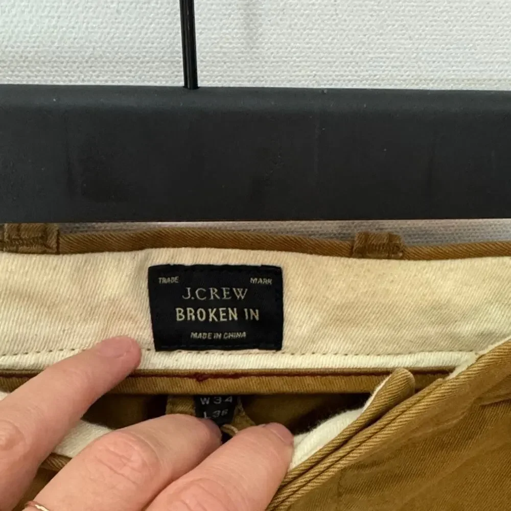 J Crew Khaki Pants - Men's 34 x 36